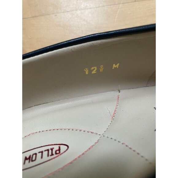 Amalfi by Rangoni BNWT "Paco" navy blue block heel NEW pointed toe pump classic - Picture 10 of 10